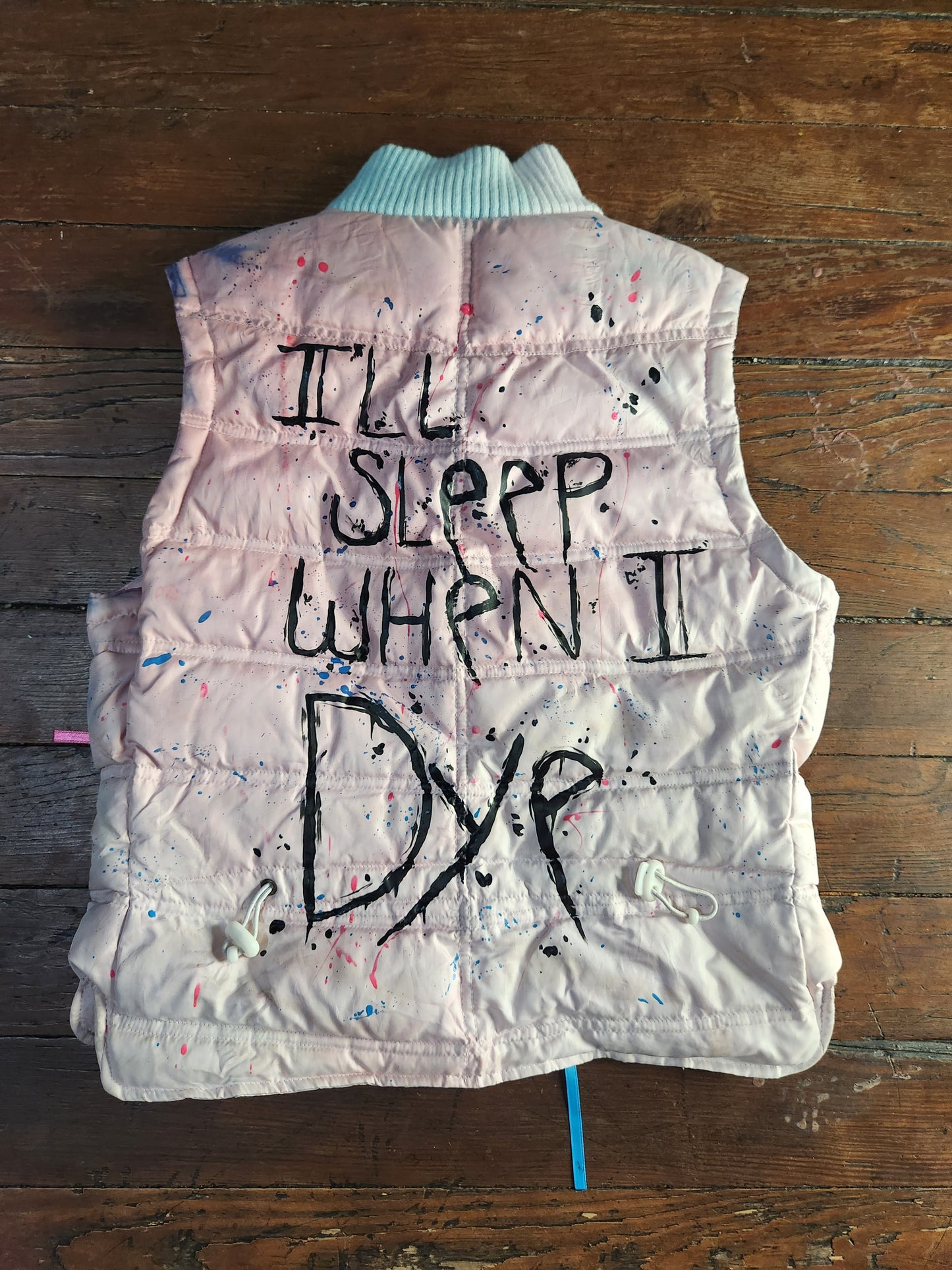 Dye Shameful Puffer vest