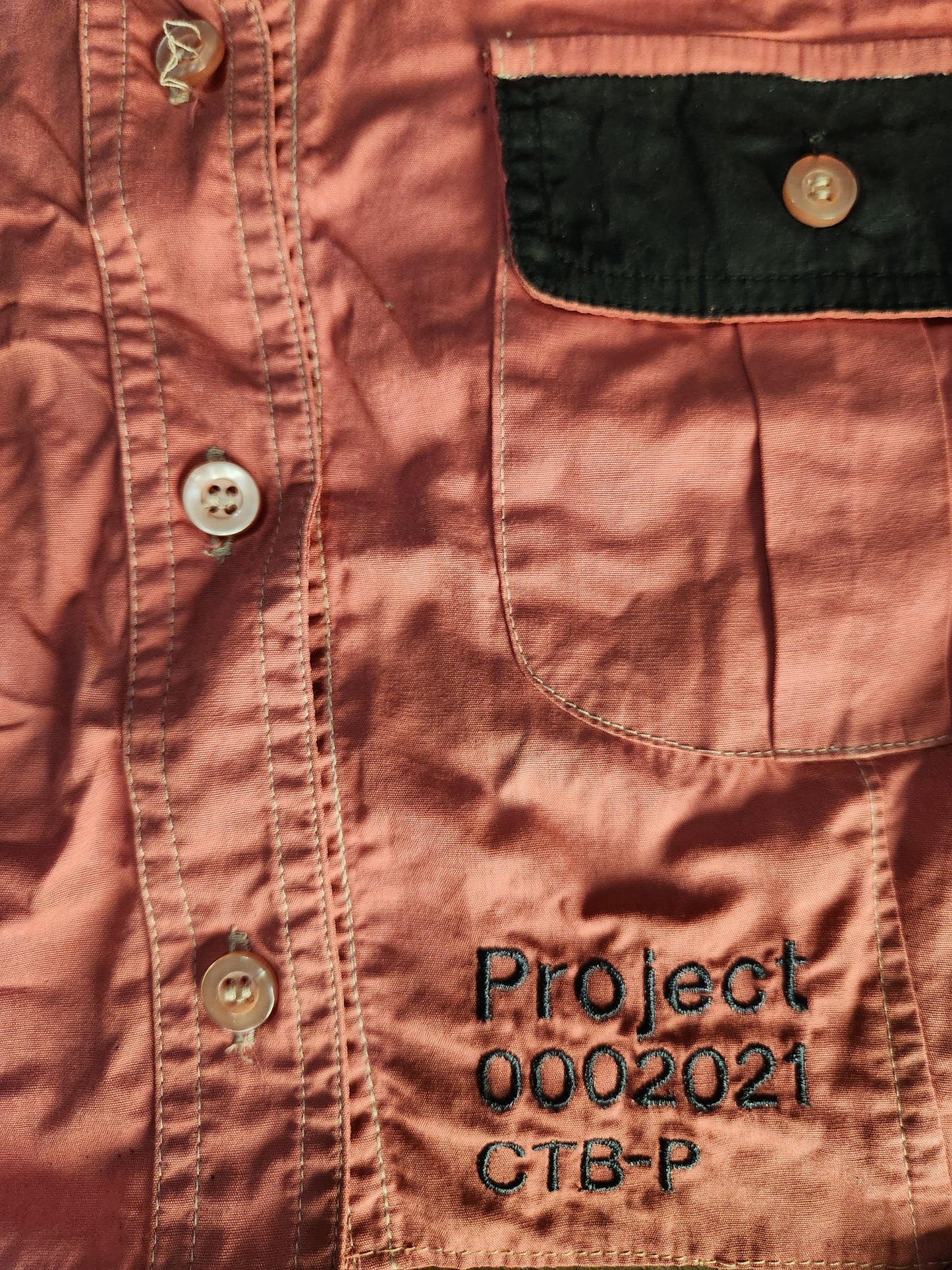 Pink POPO Button-up