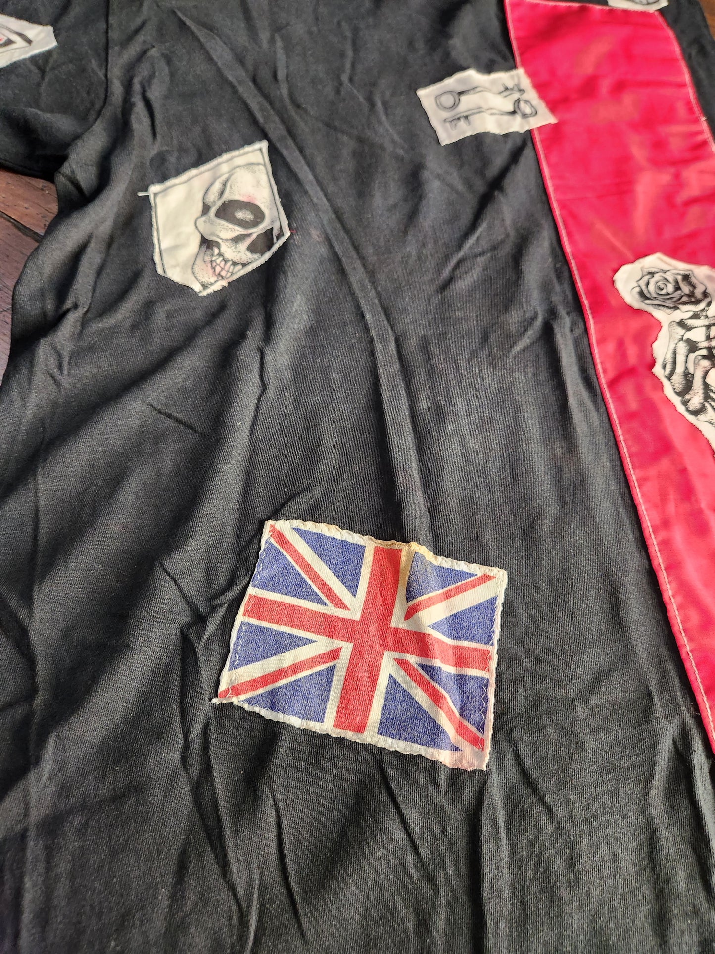Horror Patch Half Shirt