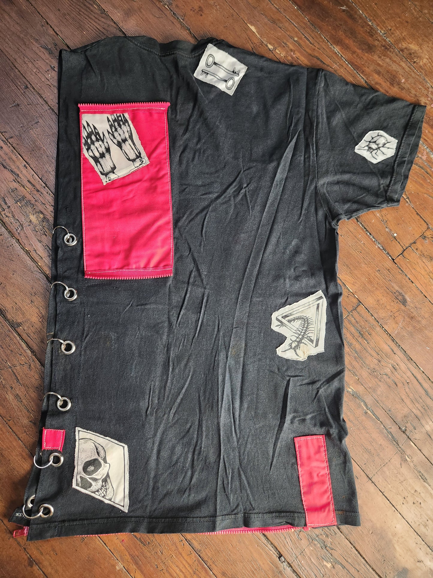 Horror Patch Half Shirt