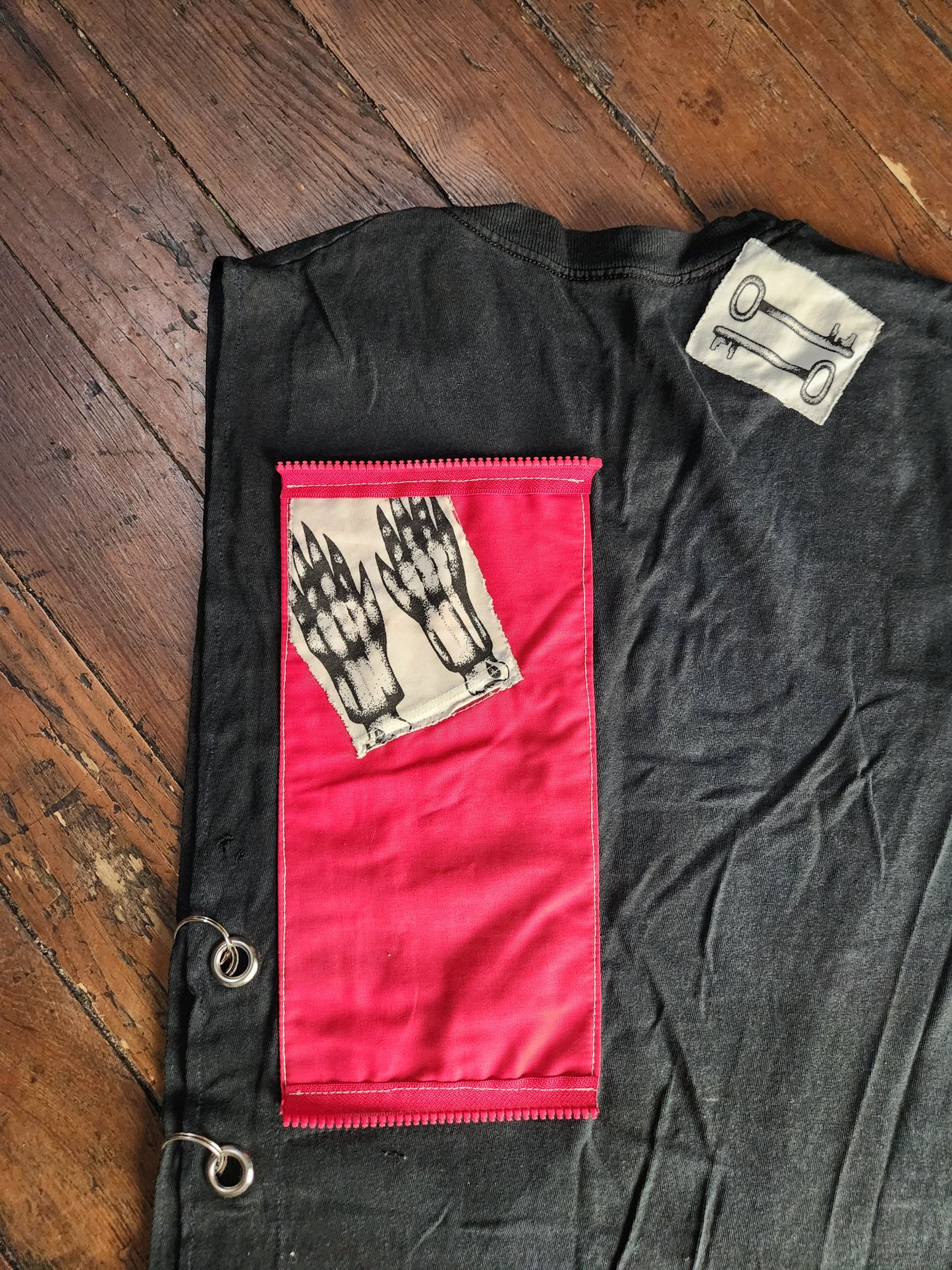 Horror Patch Half Shirt