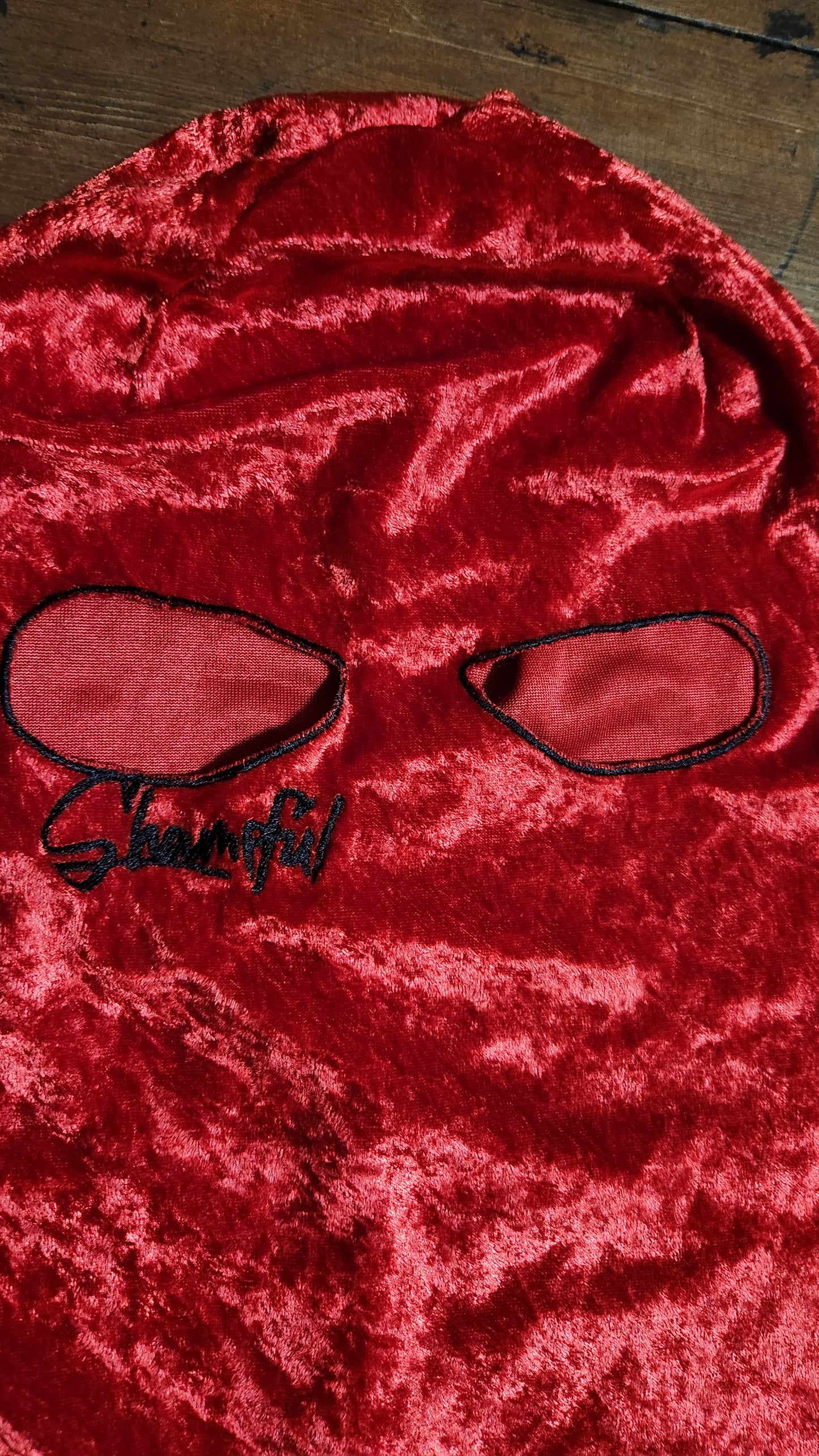 Satin Ski Mask