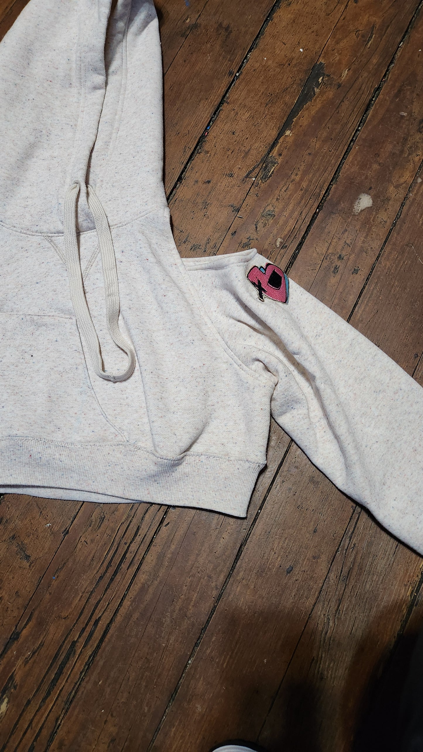 Heart on my Sleeveless Hoodie