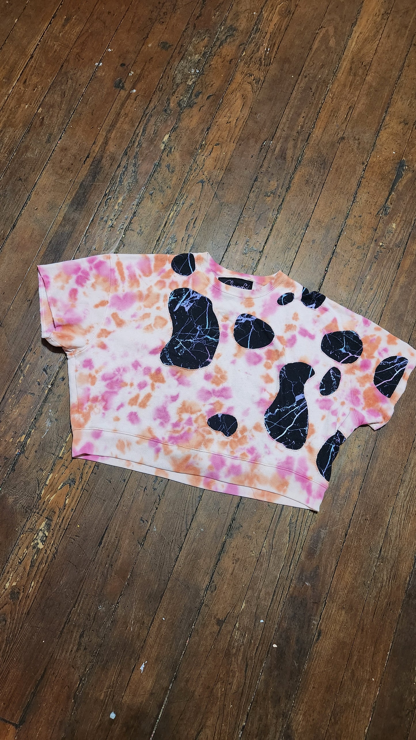 Void out Pink Crop top
