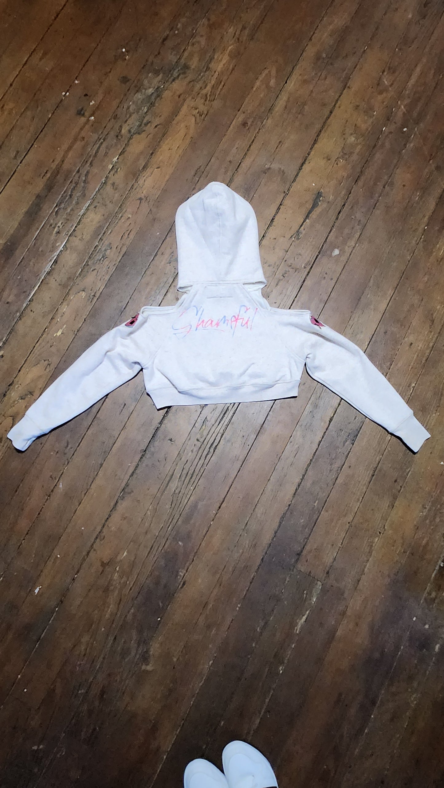 Heart on my Sleeveless Hoodie