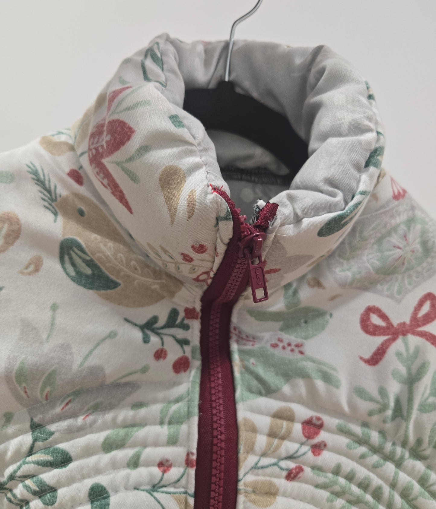 Comforter Quilted Crop Top