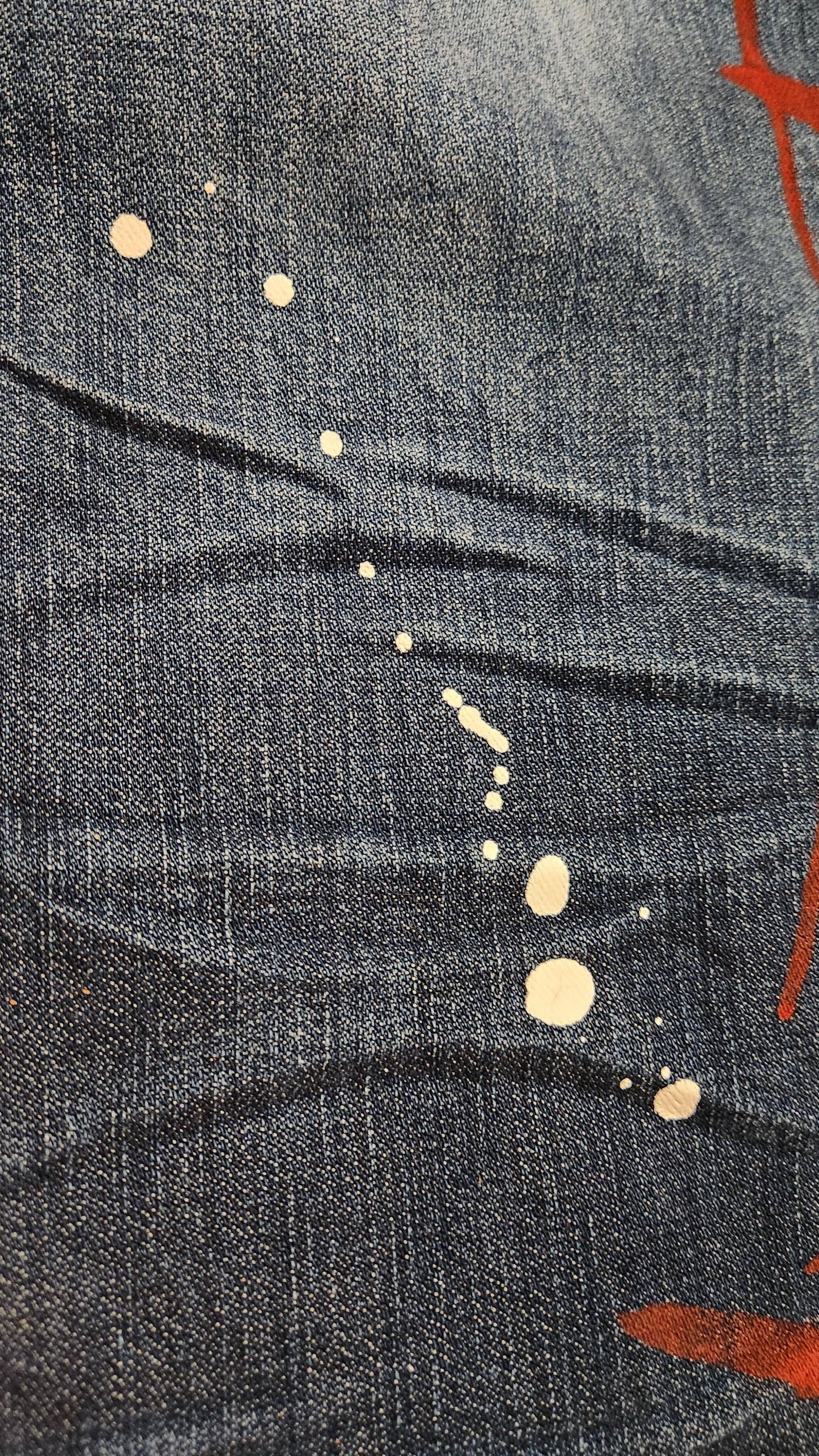 Shameful True Religion paint splatter