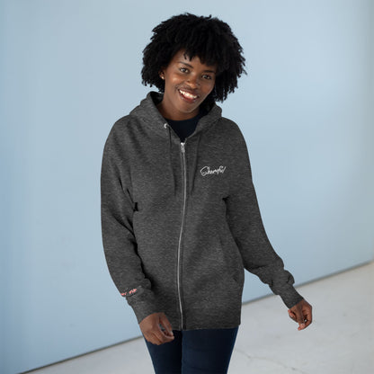'ICE KILLS' Graphic Zip-Up Hoodie