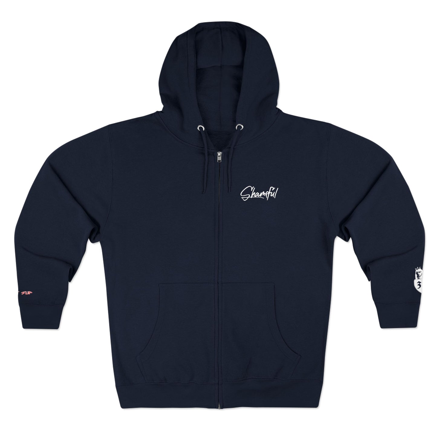 'ICE KILLS' Graphic Zip-Up Hoodie