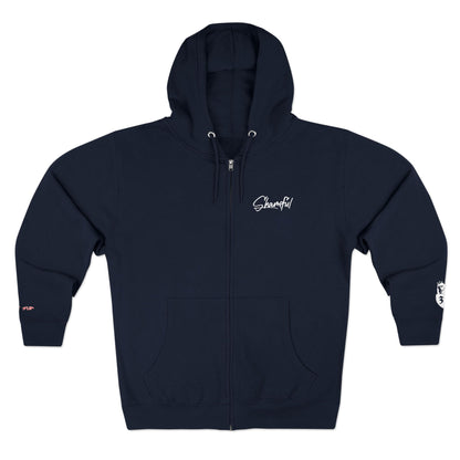 'ICE KILLS' Graphic Zip-Up Hoodie