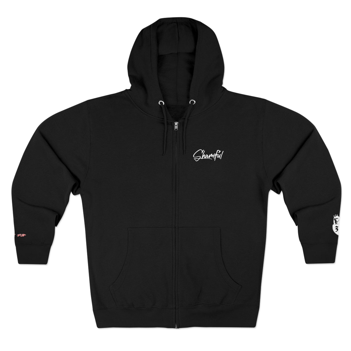 'ICE KILLS' Graphic Zip-Up Hoodie