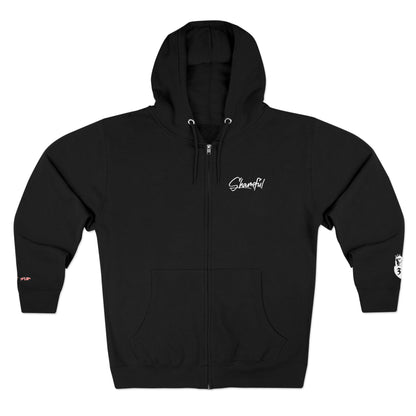 'ICE KILLS' Graphic Zip-Up Hoodie