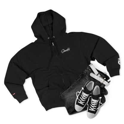 'ICE KILLS' Graphic Zip-Up Hoodie