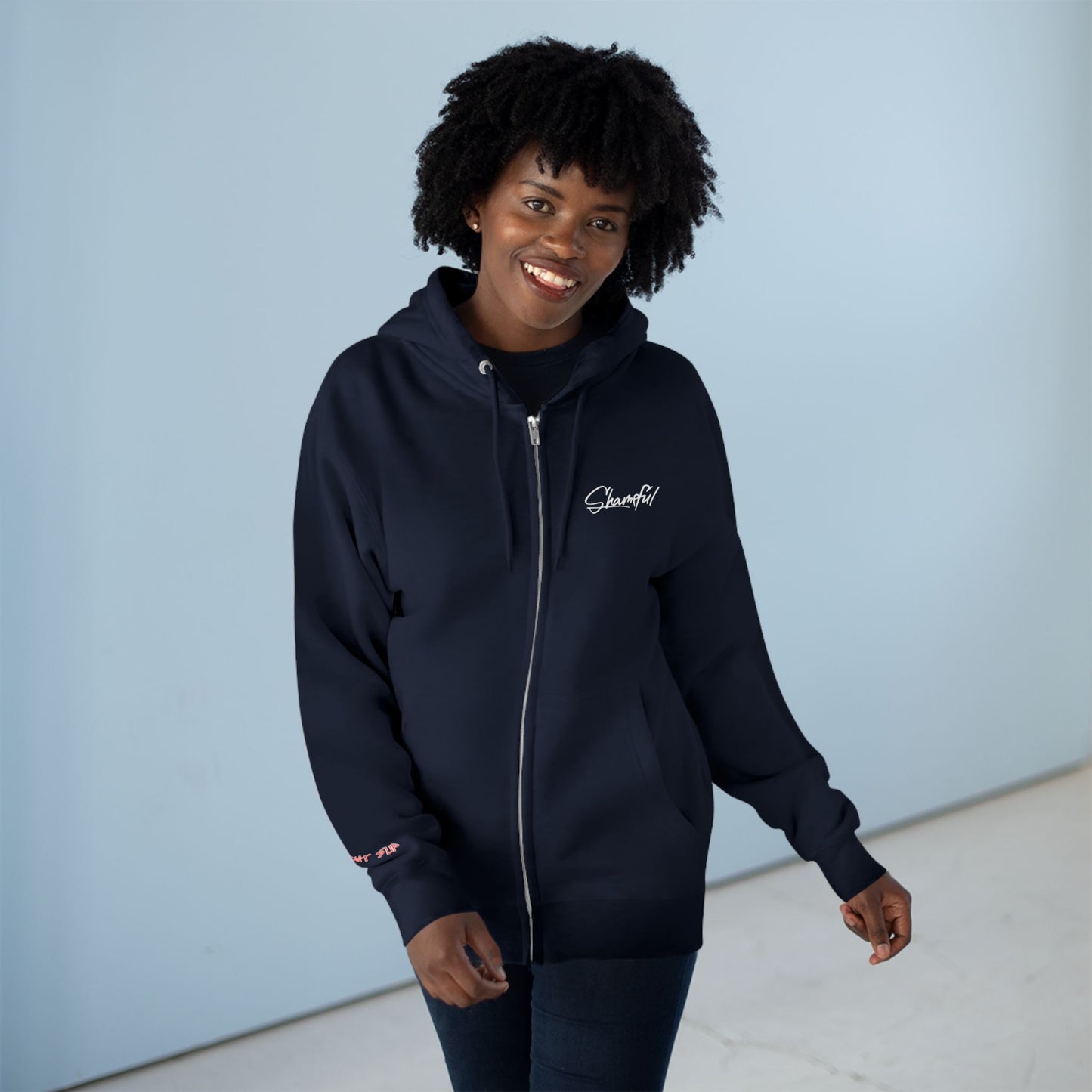 'ICE KILLS' Graphic Zip-Up Hoodie