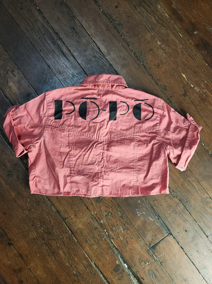 Pink POPO Button-up
