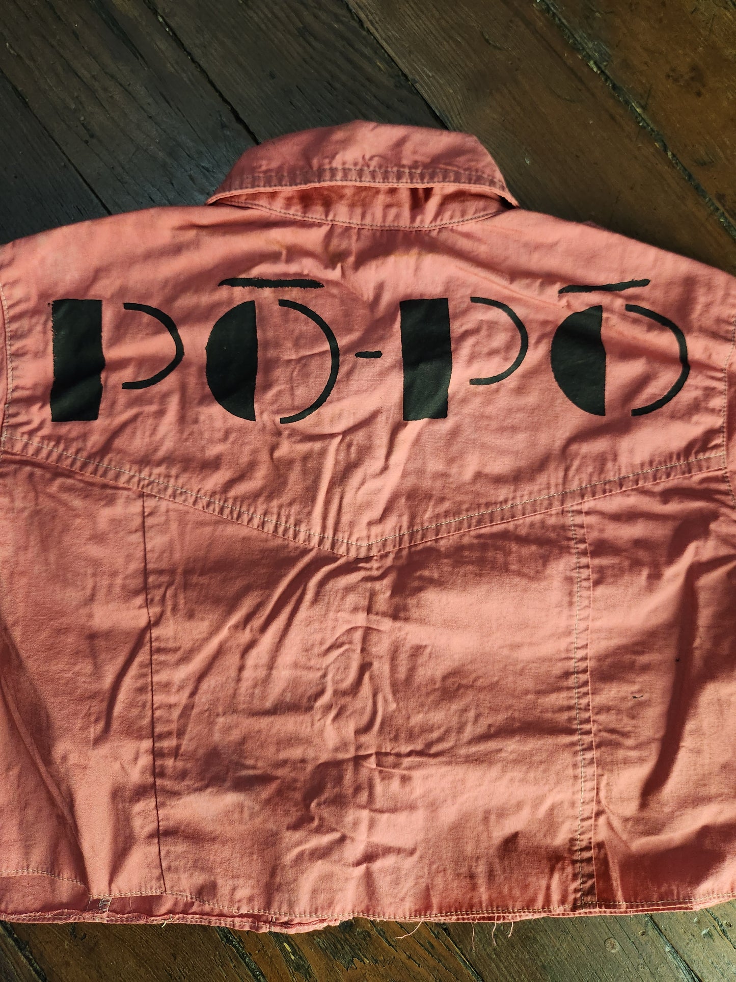 Pink POPO Button-up