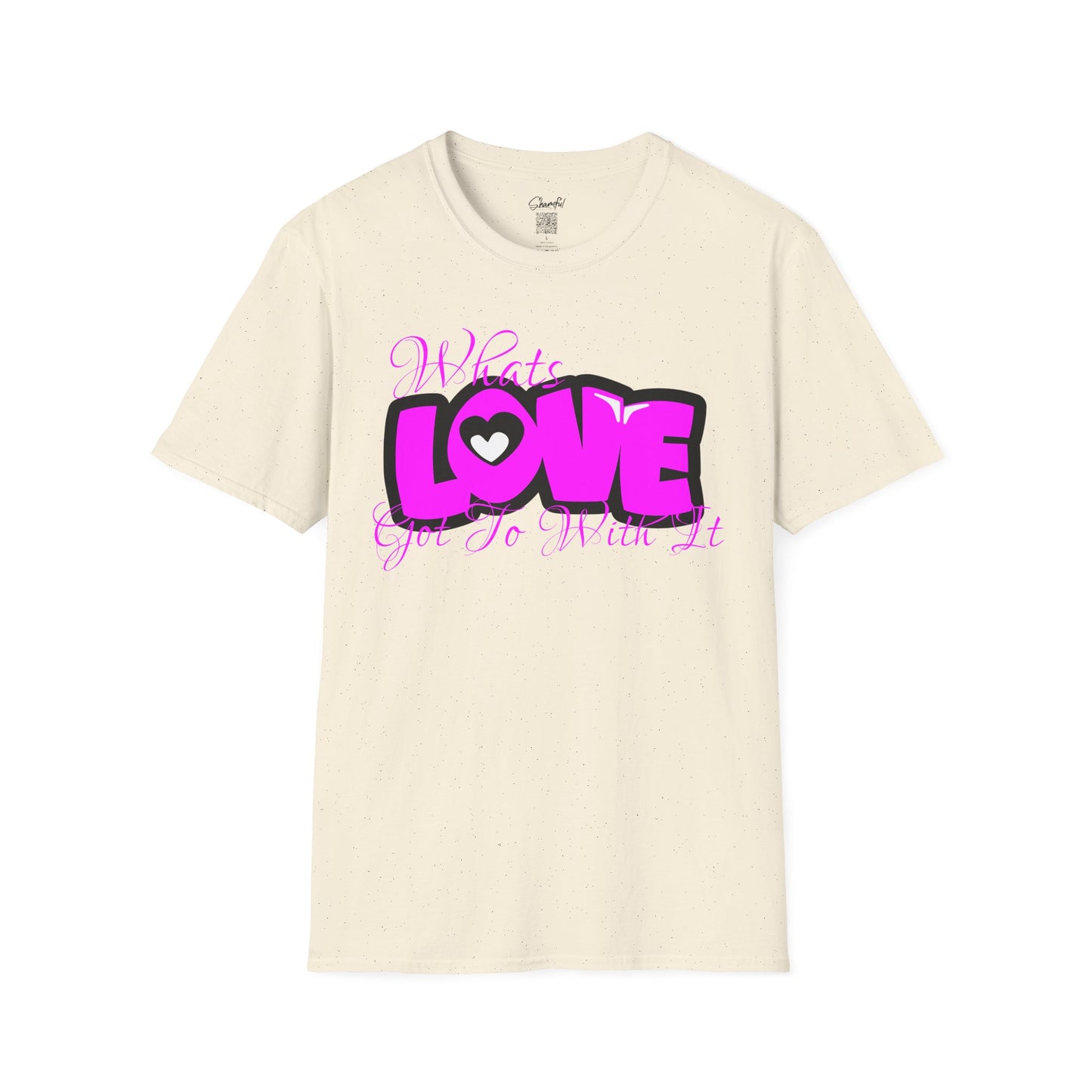 LOVE Heart Graphic T-Shirt — Bold Pink Streetwear Tee