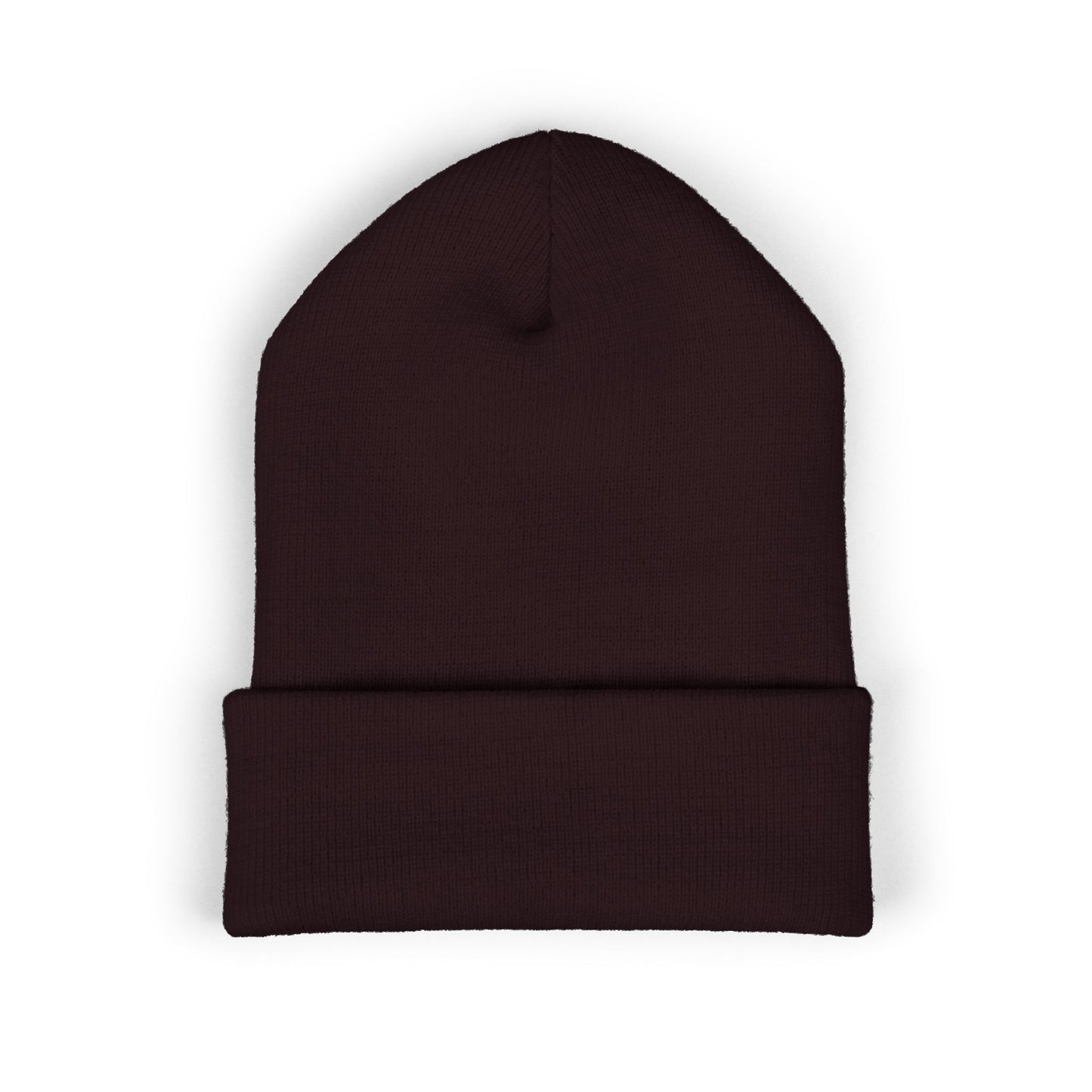 Classic Cuffed Beanie — Embroidered "Shameful" Script Beanie