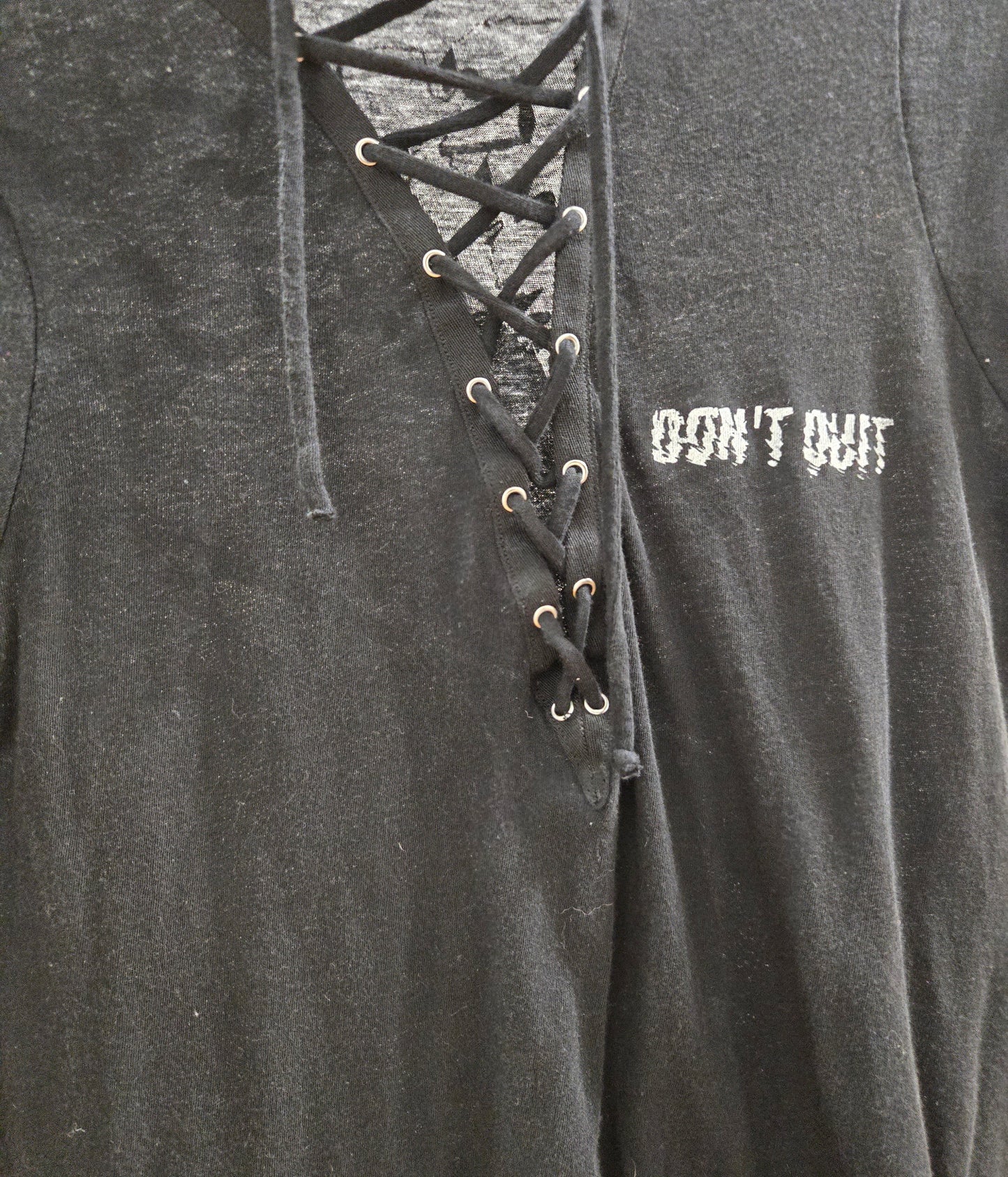 Don't Quit V neck