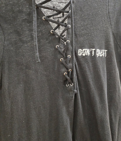 Don't Quit V neck