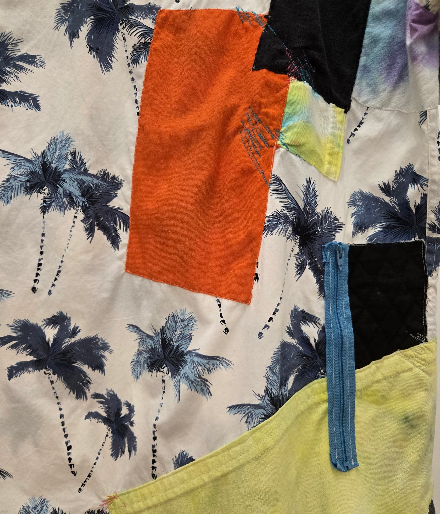 Beach vibes button-up T-shirt