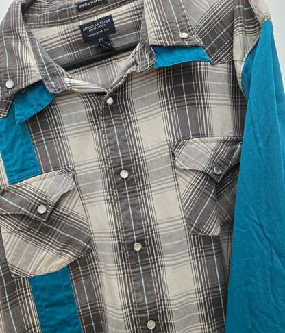 Ef logo button down
