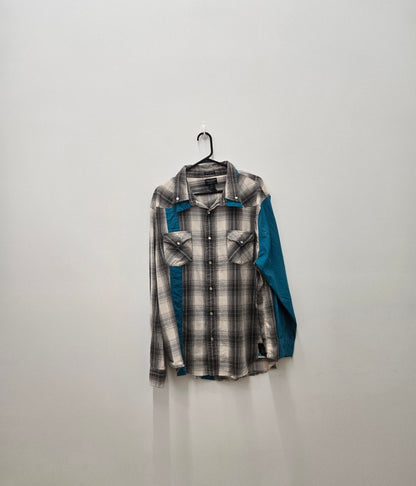 Ef logo button down