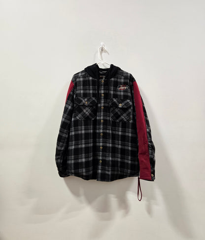 Kakashi Custom Flannel ZipUp Hoodie