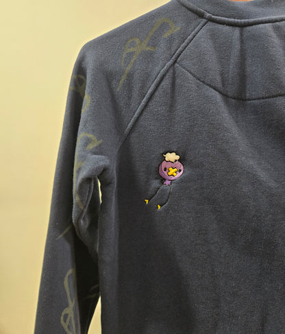 Driftloon Pokémon embroidered Sweater