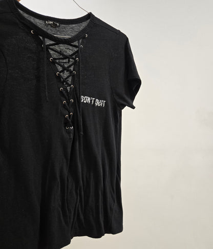 Don't Quit V neck