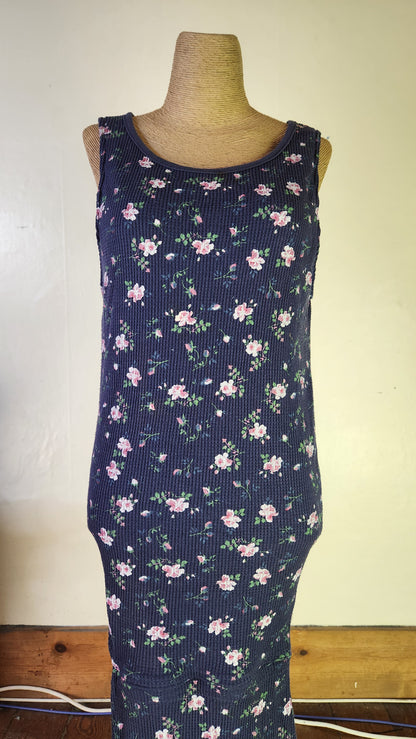 Thermal floral dress