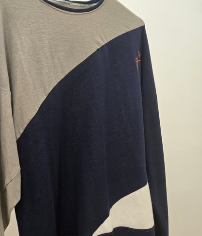 Tri-angle long sleeve T-shirt