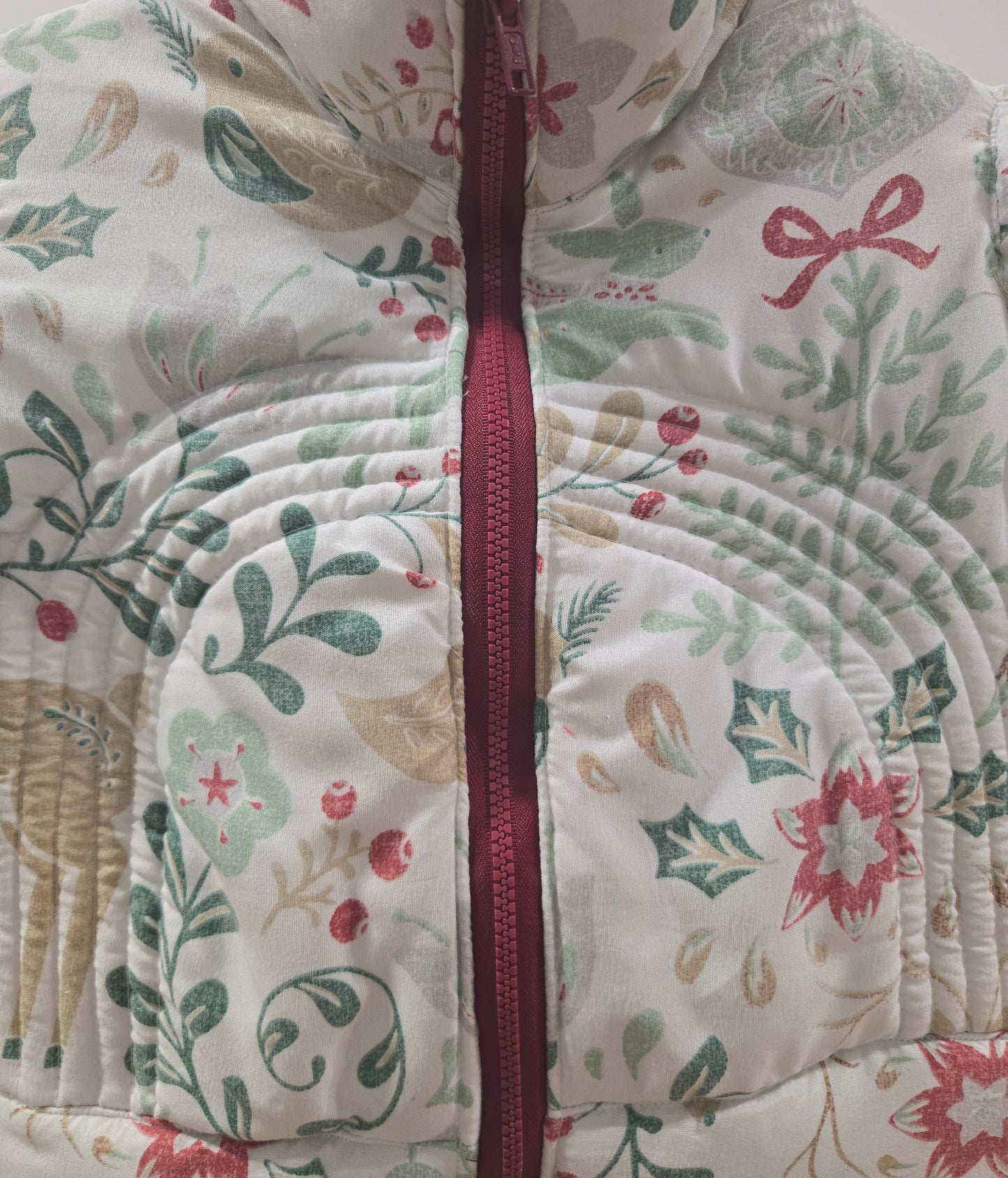 Comforter Quilted Crop Top