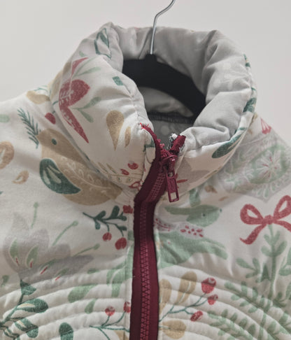 Comforter Quilted Crop Top