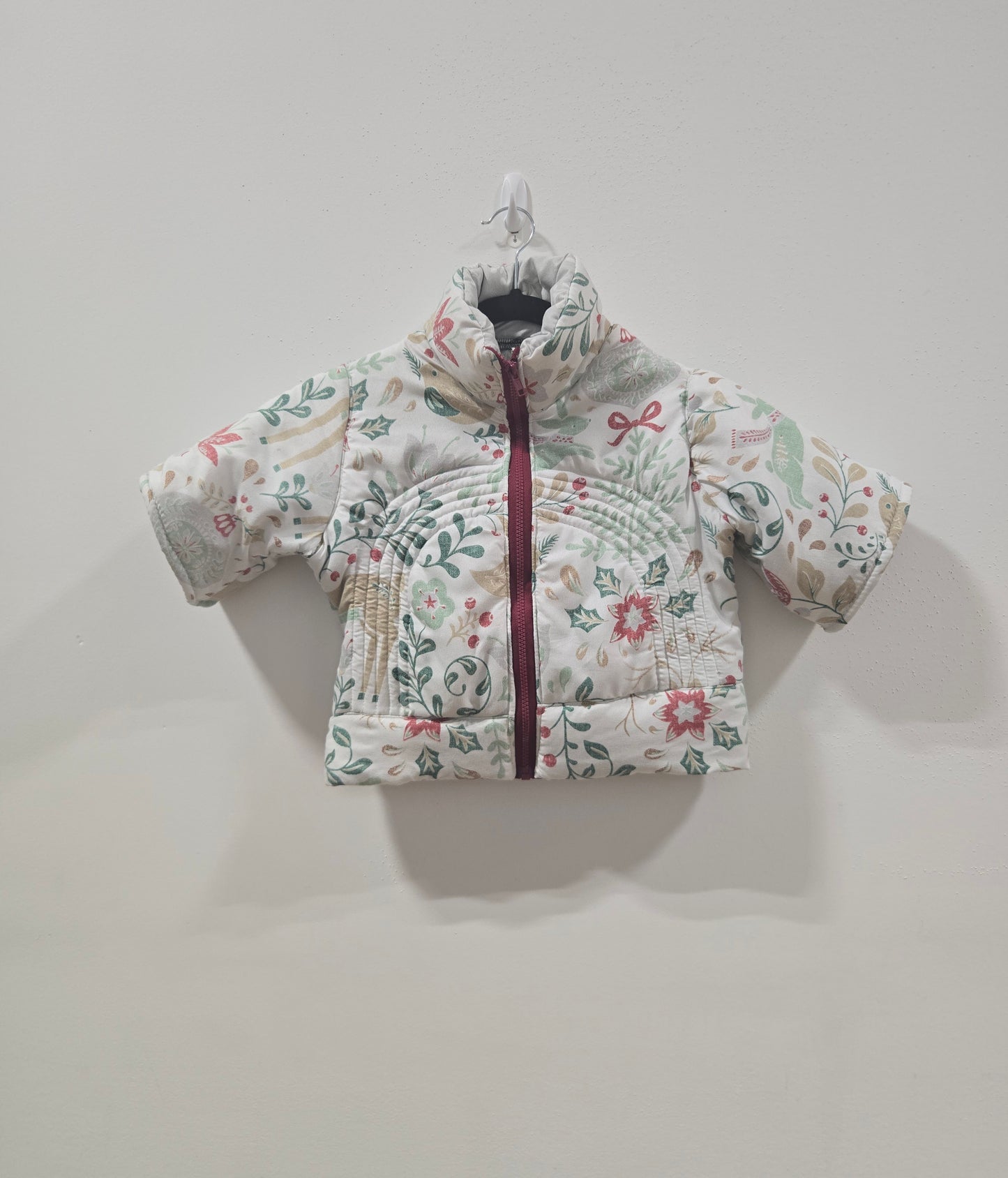 Comforter Quilted Crop Top