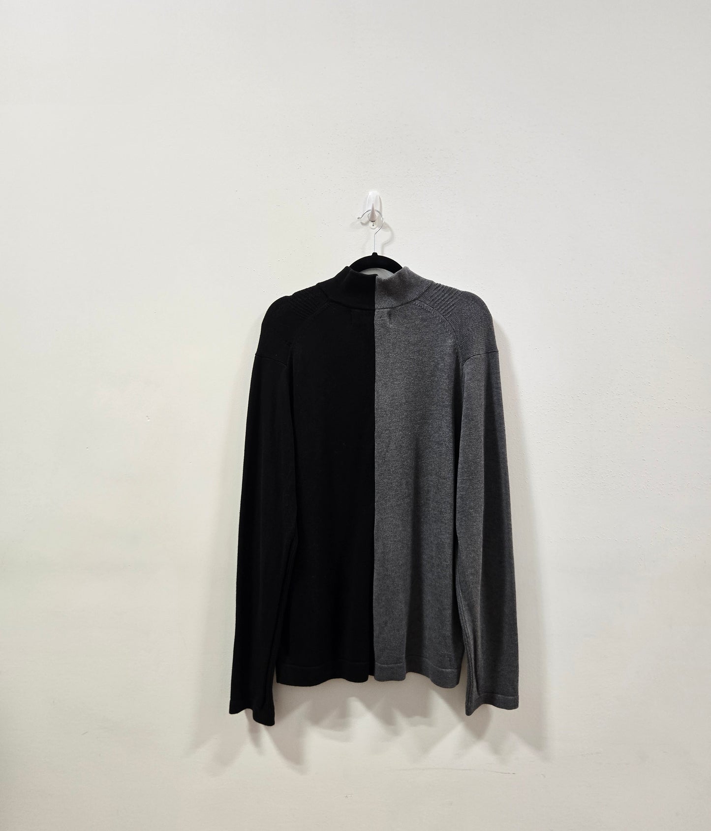 Split ZipUp Sweater