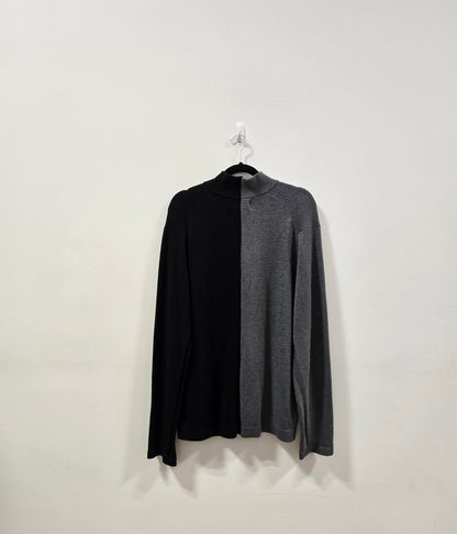 Split ZipUp Sweater